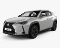 Lexus UX 带内饰 2022 3D模型