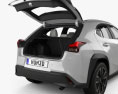 Lexus UX com interior 2022 Modelo 3d
