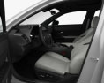 Lexus UX з детальним інтер'єром 2022 3D модель seats