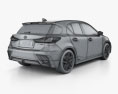 Lexus CT F-sport 2020 Modelo 3D