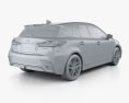Lexus CT F-sport 2020 3D-Modell