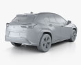 Lexus UX hybrid 2022 3D-Modell