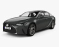 Lexus IS 2022 3D模型