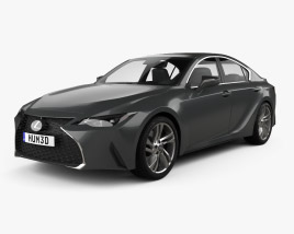 Lexus IS 2022 3D model