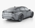 Lexus IS 2022 3d model