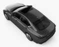 Lexus IS 2022 3D-Modell Draufsicht