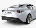 Lexus IS F Sport 2022 3d model