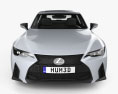 Lexus IS F Sport 2022 3D модель front view