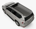 Lexus GX US-spec 2022 3d model top view