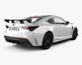 Lexus RC F-Track Edition US-spec 2022 3D模型 后视图