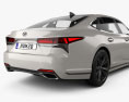 Lexus LS F-Sport 2023 3D-Modell