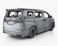 Lexus LM hybrid with HQ interior 2022 3d model