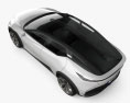 Lexus LF-Z Electrified 2024 Modèle 3d vue du dessus