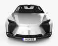 Lexus LF-Z Electrified 2024 Modèle 3d vue frontale