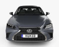 Lexus ES 2024 3D-Modell Vorderansicht