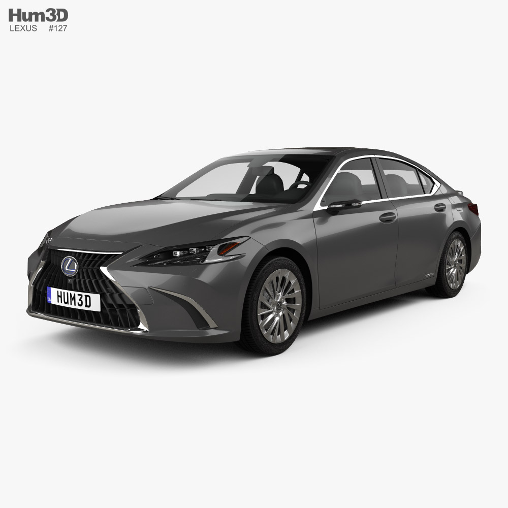 Lexus ES hybrid 2022 3D-Modell