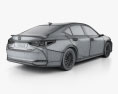Lexus ES ibrido 2024 Modello 3D