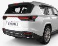 Lexus LX F-Sport 2022 3D模型