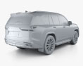 Lexus LX F-Sport 2022 3D模型