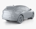 Lexus NX F Sport 하이브리드 2024 3D 모델 
