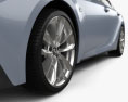 Lexus IS F-Sport com interior 2024 Modelo 3d
