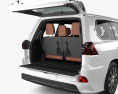 Lexus LX Sport Package US-spec con interior 2022 Modelo 3D