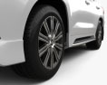 Lexus LX Sport Package US-spec с детальным интерьером 2022 3D модель