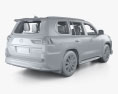 Lexus LX Sport Package US-spec 带内饰 2022 3D模型