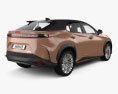 Lexus RZ 450e 2024 3D模型 后视图