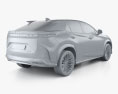 Lexus RZ 450e 2024 3D 모델 