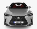 Lexus NX hybrid with HQ interior 2024 Modelo 3D vista frontal
