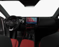 Lexus NX hybrid with HQ interior 2024 3D 모델  dashboard