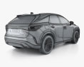 Lexus RX 混合動力 2024 3D模型