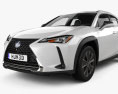Lexus UX electric Premium 2023 3D模型