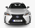 Lexus UX electric Premium 2023 3D модель front view