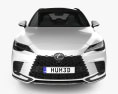 Lexus RX hybrid F Sport 2024 3D-Modell Vorderansicht