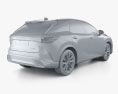 Lexus RX hybrid F Sport 2024 3d model