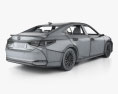Lexus ES hybride avec Intérieur 2024 Modèle 3d