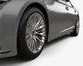 Lexus LS hybrid with HQ interior 2024 3d model