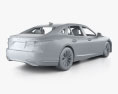 Lexus LS híbrido con interior 2024 Modelo 3D