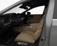 Lexus LS hybrid mit Innenraum 2024 3D-Modell seats