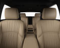 Lexus LS ハイブリッ インテリアと 2024 3Dモデル