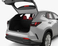 Lexus NX F Sport 하이브리드 인테리어 가 있는 2024 3D 모델 