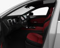 Lexus NX F Sport hybrid mit Innenraum 2024 3D-Modell seats