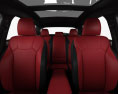 Lexus NX F Sport hybrid with HQ interior 2024 3d model