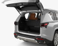 Lexus LX Luxury US-spec с детальным интерьером 2024 3D модель