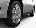 Lexus LX Luxury US-spec con interni 2024 Modello 3D