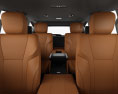 Lexus LX Luxury US-spec com interior 2024 Modelo 3d