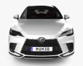 Lexus RX ハイブリッ F Sport US-spec インテリアと 2024 3Dモデル front view