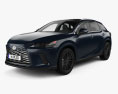 Lexus RX Premium 2024 3D-Modell